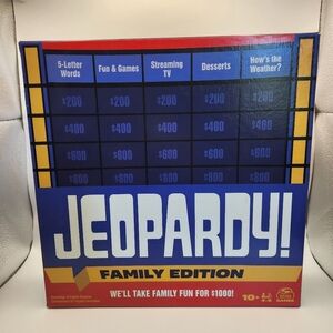 Jeopardy! Family Edition - Brand New In Box! NWT SEALED